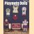 Playmate dolls to stitch. Needlework for plastic canvas door Kim Cool