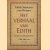 Het verhaal van Edith. Oorlogsdagboek door Edith Velmans-van Hessen