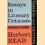 Essays in Literary Criticism
Herbert Read
€ 10,00