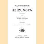 Altrömische Heizungen
Otto Krell
€ 6,00 Altrömische Heizungen
Otto Krell
€ 6,00