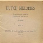 Dutch Melodies, ten easy dance tunes arranged for Two Descant (or Tenor) Recorders
D. Degen
€ 5,00