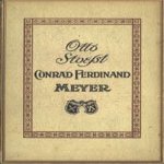 Conrad Ferdinand Meyer door Otto Stoessl