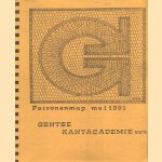 Patronenmap mei 1981 / Gentse Kantacademie vzw door diverse auteurs