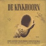 De Kinkhoorn. Nederlandsche volksliederen voor uit en thuis met begeleiding van blokfluit, guitaar en mandoline door Marius Monnikendam