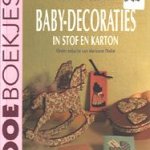 Baby-decoraties in stof en karton door Edith van Eeuwen