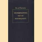 Voorbereiding tot de wijsbegeerte door A. Vloemans