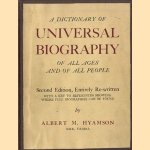 A Dictionary of Universal Biography of All Ages and of All Peoples
Albert M. Hyamson
€ 30,00