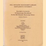 Hill Monastic Manuscript Library Saint John's University. Descriptive Inventories Of Manuscripts Microfilmed for the Hill Monastic Manuscript Library. Austrian Libraries. Volume I: Geras, Güssing, Haus, Innsbruck Wilten, Salzburg E.b. Konsistorialarchiv.. door Donald Yates