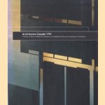 Architecture Canada 1999
Essy Baniassad
€ 8,00