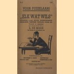 Voor puzzelaars. "Elk wat wils". Afkortingen (2 maal), metalen, muziekinstrumenten, steensoorten, vaartuigen, voertuigen, wapens, enz.
A. de Moor
€ 5,00