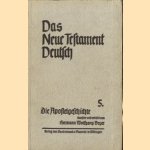 Das Neue testament Deutsch 5. Die Apostelgeschichte door Hermann Wolfgang Beyer