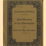 Einführung in die Philosophie door Dr. Max Wentscher