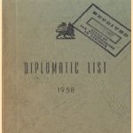 Diplomatic list 1958. Diplomatic missions in Ethiopia. Including a list of Consular Representations and Specialised Agencies of the United Nations door diverse auteurs