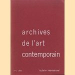 Archives de lárt contemporain door diverse auteurs