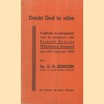 Dankt God in alles. Predikatie ter gelegenheid van de geboorte van Prinses Beatrix Wilhelmina Armgard den 31en Januari 1938 door Ds. G.H. Kersten