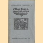 Vanden Jongen geheeten Jacke. Die sijns vaders beesten wachte int velt, ende vanden brueder dye daer quam om Jacke te castien door Dr. G.J. Boekenoogen