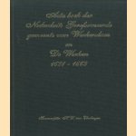 Acta boek der Nederduits Gereformeerde gemeente van Werkendam en De Werken 1631-1663 door H.W. van Elzelingen