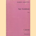 Sur Goldoni. Essai door Mario Baratto