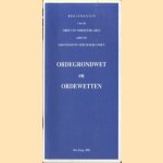 Reglementen voor de Orde van Vrijmetselaren onder het Grootoosten der Nederlanden. Ordegrondwet en Ordewetten door diverse auteurs