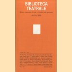 Biblioteca Teatrale. Rivista trimestrale di studi e ricerche sullo spettacolo - Nuova Serie - BT 2 1986 door Ferruccio Marotti e.a.