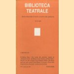 Biblioteca Teatrale. Rivista trimestrale di studi e ricerche sullo spettacolo - Nuova Serie - BT 33 1995 door Ferruccio Marotti e.a.