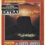 De film van dichtbij. Close encounters of the third kind. Extra! Nr. 1. Poster 93 x 61 cm + Ufo info door Ernest D.P. Beneder e.a.