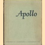 Apollo, maandschirft voor literatuur en beeldende kunsten. Nr. 1/2 December 1945, jaargang 1 door Johannes Tielrooy e.a.