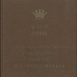 200 Jahre Brauerei Kronenburg zu Dortmund im Besitz der Familie Wenker 1729 1929 door August - a.o. Meininghaus