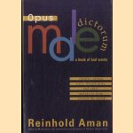 Opus Maledictorum. A Book of Bad Words
Reinhold Aman
€ 10,00