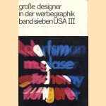 Große Designer in der Werbegraphik. Band Sieben USA III door Henri Hillebrand