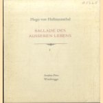 Ballade ses ausseren Lebens door Hugo von Hofmannsthal