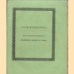 Animadversiones in Musei Antiquarii Lugduno-Batavi. Inscriptiones graecas et latinas door L.J.F. Janssen