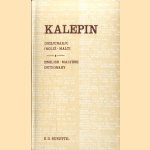 Kalepin. Dizzjunarju Ingliz-Malti - English-Maltese Dictionary
E.D. Busuttil
€ 20,00