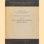 Romanische Philologie. Erster Teil: Die romanischen Sprachen door Alwin Kuhn