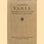 V.A.R.I.A. Verklarend Alfabetisch Register van Initialen en Afkortingen. Verzameld, gerangschikt en toegelicht. door I.G. Keesing