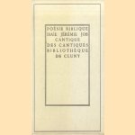 Poésie Biblique - Isaïe, Jérémie, Job, Cantique des Cantiques
Jean Steinman
€ 5,00