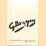 G. Braque. Tentoonstelling Graphisch Oeuvre. Stedelijk Van Abbe Museum Eindhoven 9 jan. - 21 febr. '54 door E.L.L. de W.