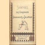 Les cinquante Jugements de Salomon, ou Les Arrêts des bons juges d'après la tradition populaire door P. Saintyves