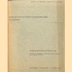 Rijksmuseum voor Volkenkunde te Leiden. Verslag van de Directeur over het jaar 1962 door P.H. Pott