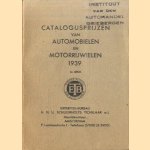 Catalogusprijzen van automobielen en motorrijwielen 1939 door diverse auteurs