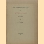 Lijst der geschriften van Dr. W.G.C. Byvanck 1874-1925 door A.J. de Mare