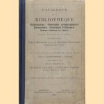 Catalogue de la bibliothèque (Manuscrits / Ouvrages xylopgraphiques / Incunables / Ouvrages d'estampes / Livres curieux et rares) formée pendant le 18e siècle par messieurs Izaak, Iohannes et le Dr Iohannes Enschedé, imprimeurs-libraires à Haarlem door Frederik Muller e.a.