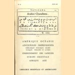 No. 30: Amérique, Océanie, Anciennes impressions: hébraïques, syriaques, arabes, turques, persanes et autres; Enseigment des langues, Europe orientale, Afrique, Asie door G.-P. Maisonneuve e.a.