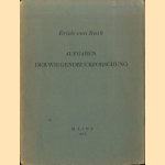 Aufgaben der Wiegendruckforschung Festvortrag bei der Feier des 25 jährigen Jubiläums des Gutenberg-Museums am 27. Juni 1925 in Mainz door Erich von Rath