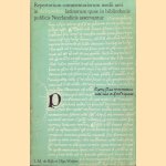 Repertorium commentariorum medii aevi in Aristotelem latinorum quae in bibliothecis publicis Neerlandicis asservantur door L.M. Rijk de e.a.