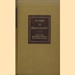 Studies in bibliography. Papers of the bibliographical society of the University of Virginia. Volume Twenty-Five door Fredson Bowers