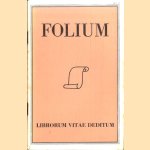 Folium. Librorum vitae deditum - Jaargang II - 1952 - nummer 1/2 door H.L. Gumbert