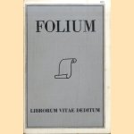 Folium. Librorum vitae deditum - Jaargang III - 1953 - nummer 1 door H.L. Gumbert