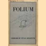 Folium. Librorum vitae deditum - Jaargang III - 1953 - nummer 3/4 door H.L. Gumbert