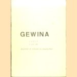 Gewina. Index t/m 25. Register op auteurs en onderwerpen door diverse auteurs